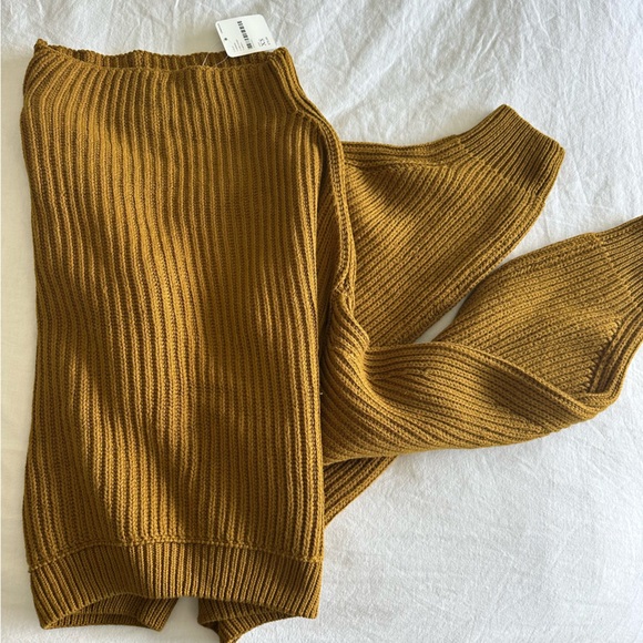 Free People Emmy Mock Neck Sweater XS - Picture 5 of 6